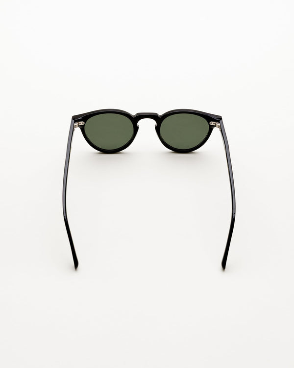 Forest Black - green solid lens