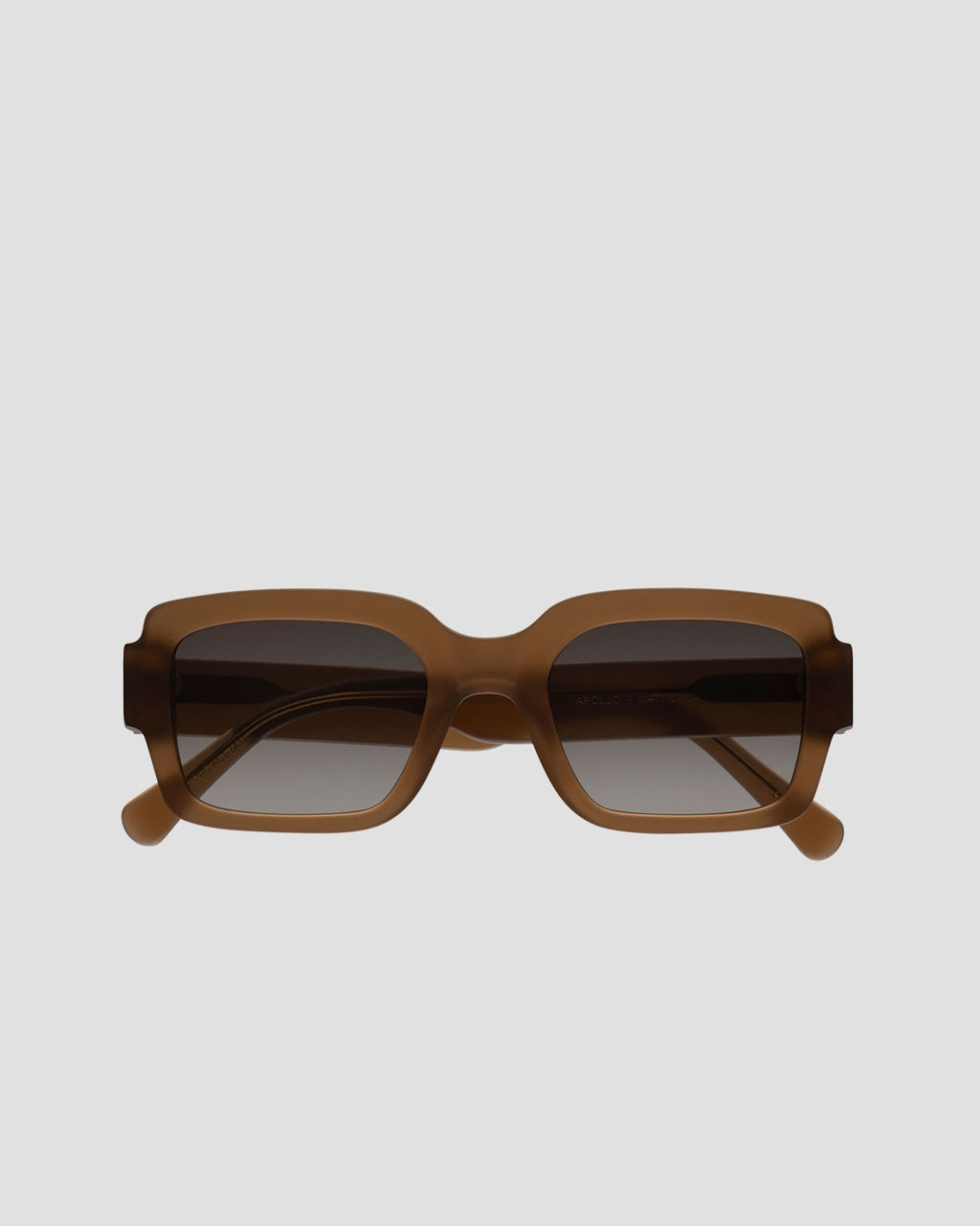 Apollo matt Cola - grey gradient lens