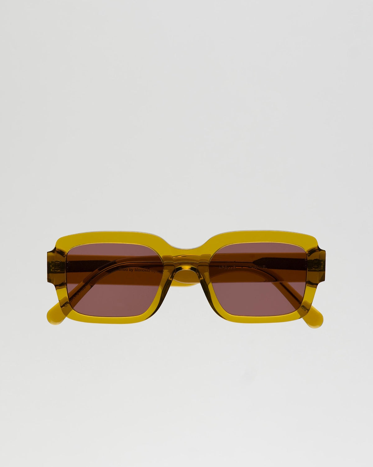 Apollo Caramel - pink solid lens