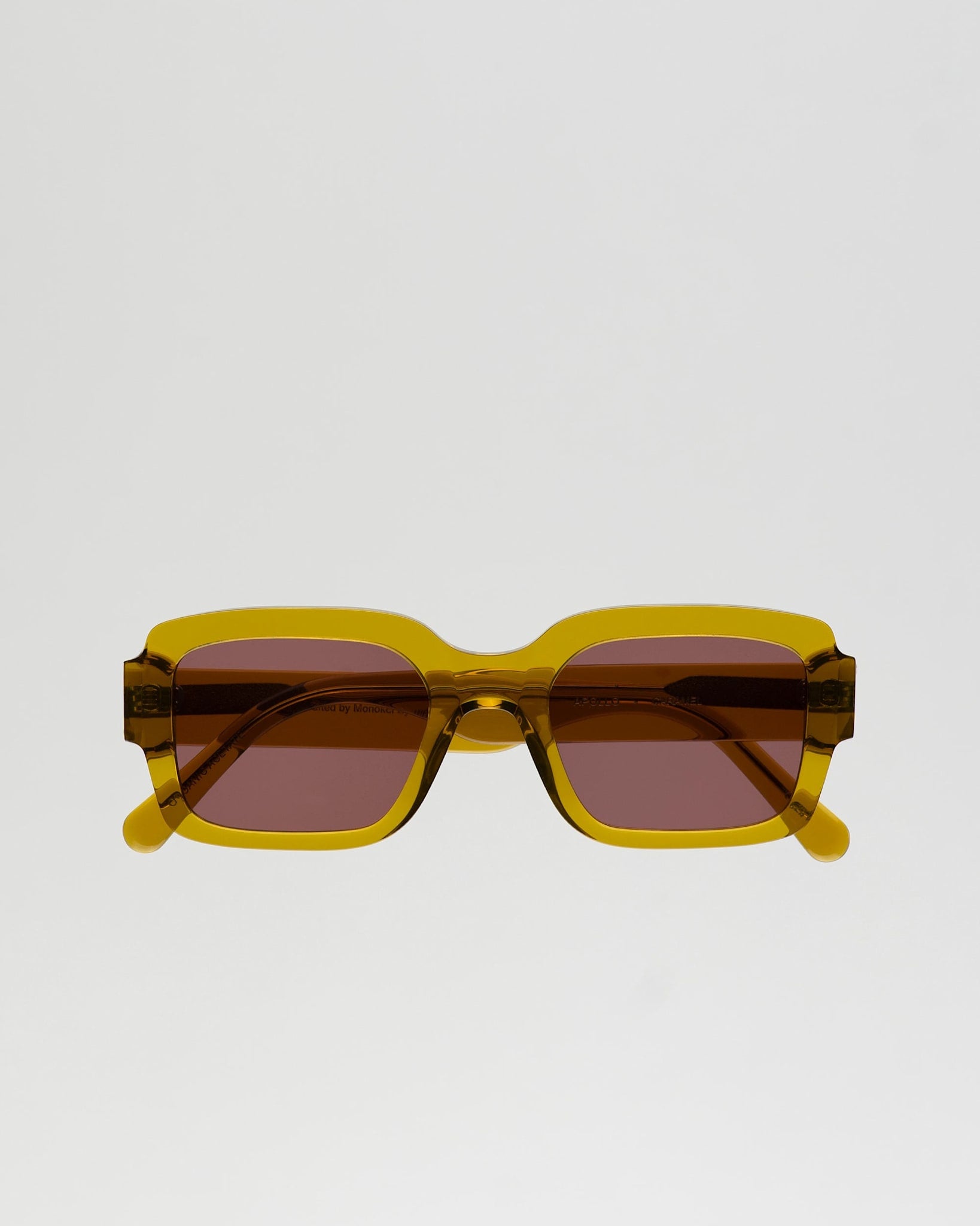 Apollo Caramel - pink solid lens