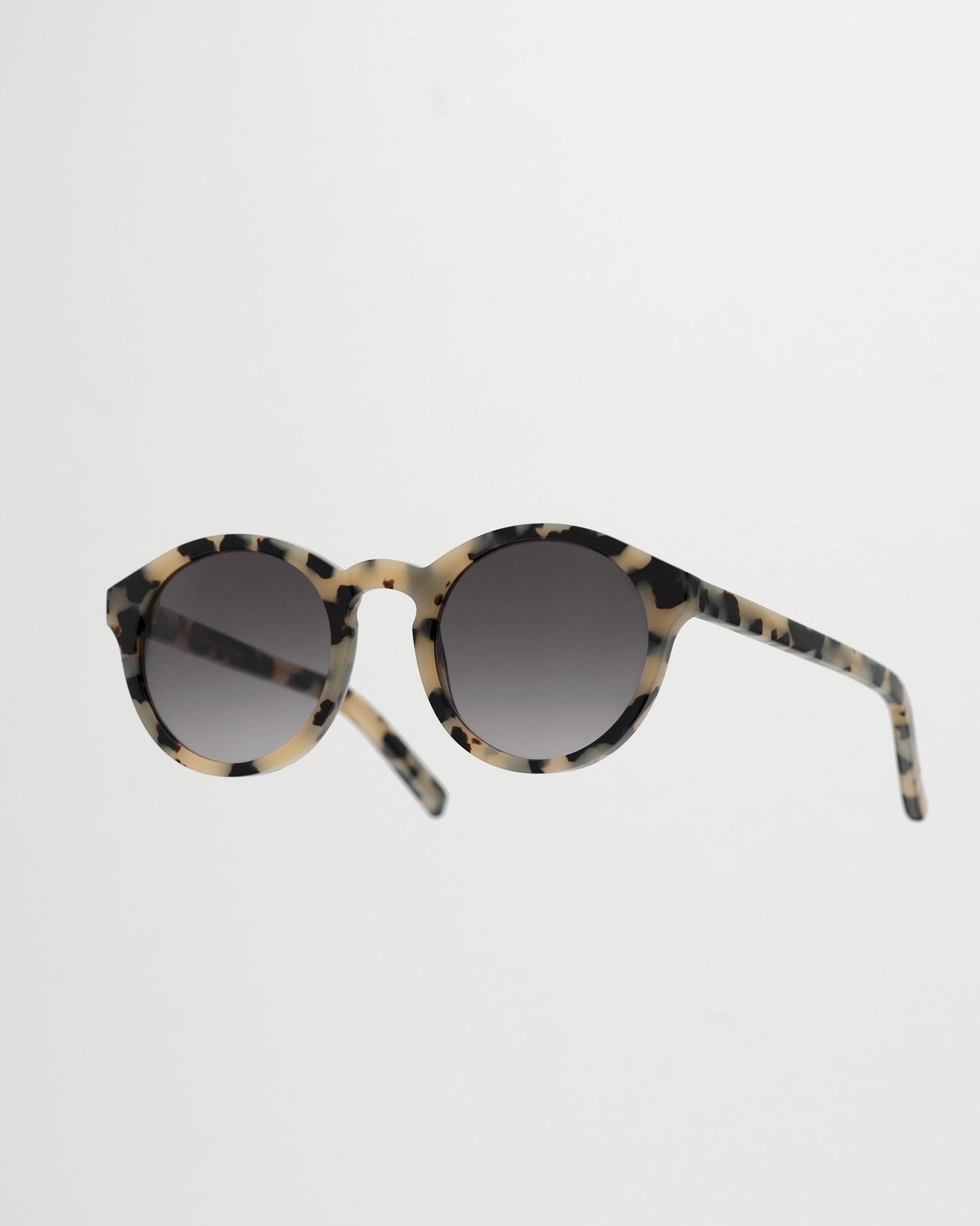 Barstow Black/White havana - grey gradient lens