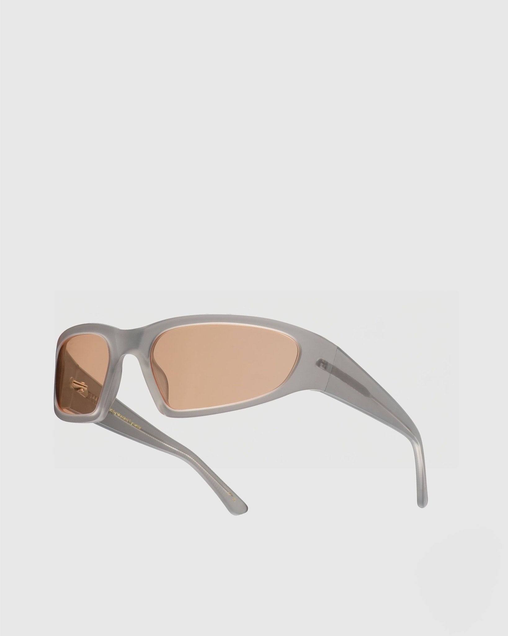 Crow matt Grey - orange solid lens
