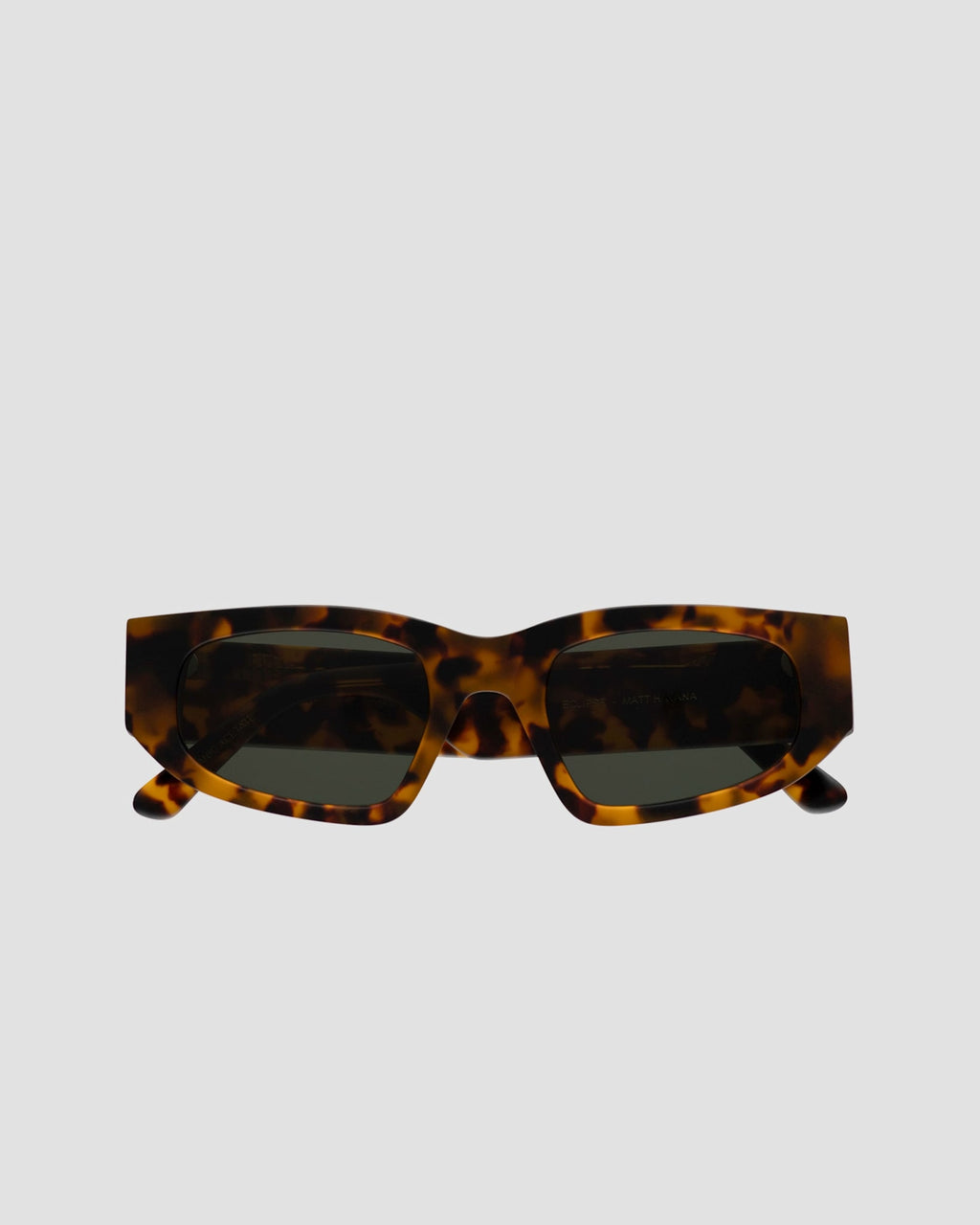 Eclipse matt Havana - green solid lens