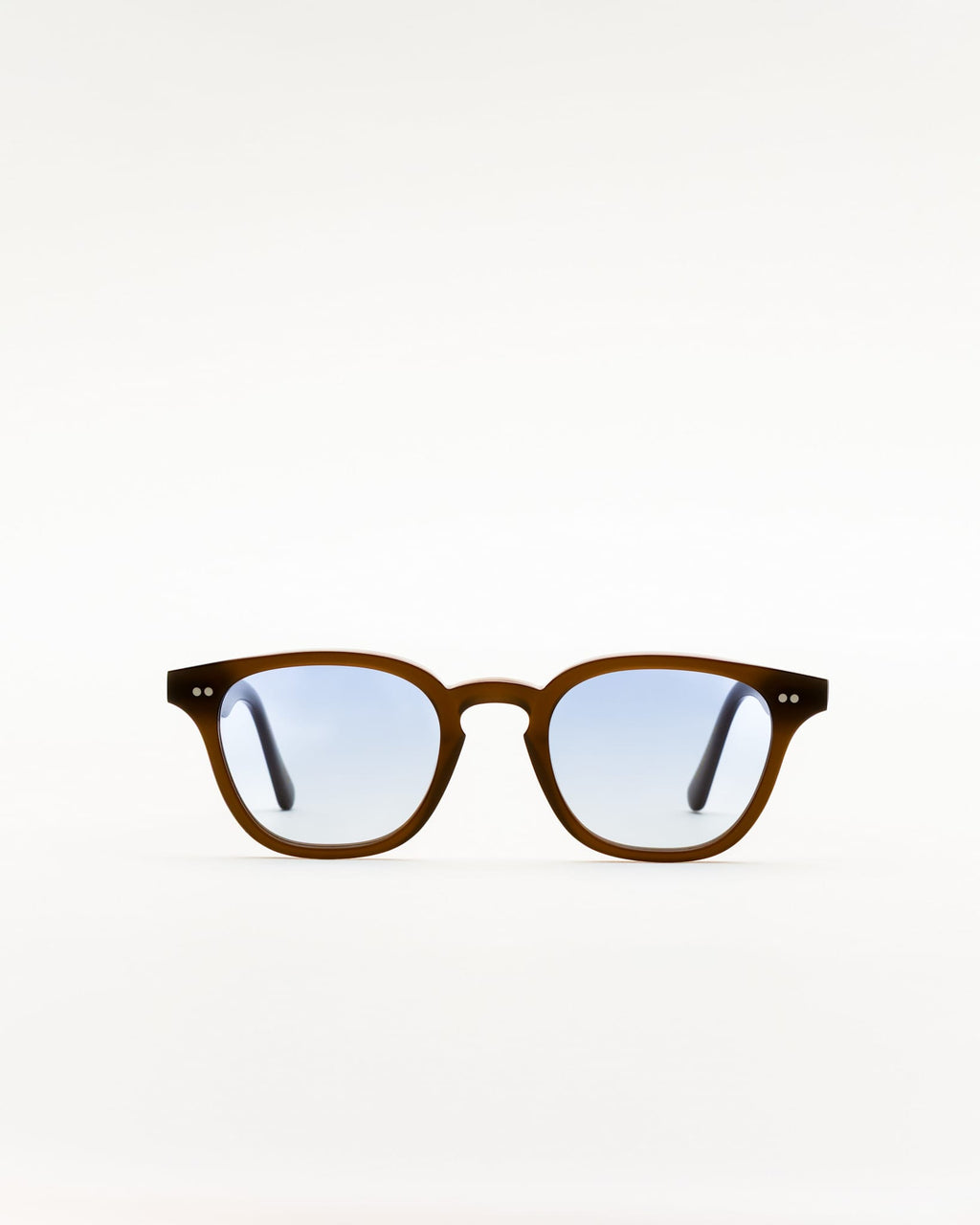 River Chocolate - blue gradient lens