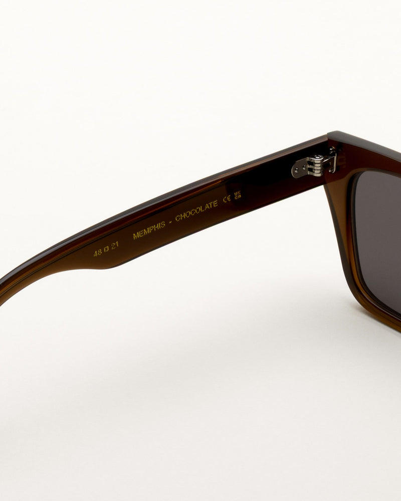 Memphis Chocolate - grey solid lens