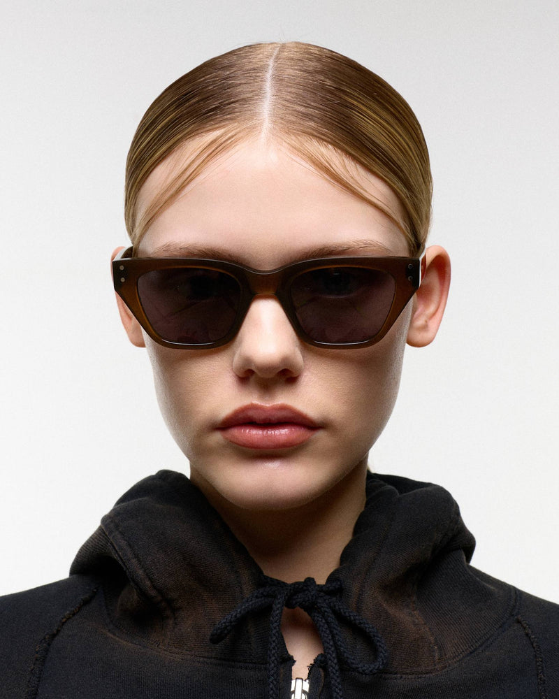 Memphis Chocolate - grey solid lens