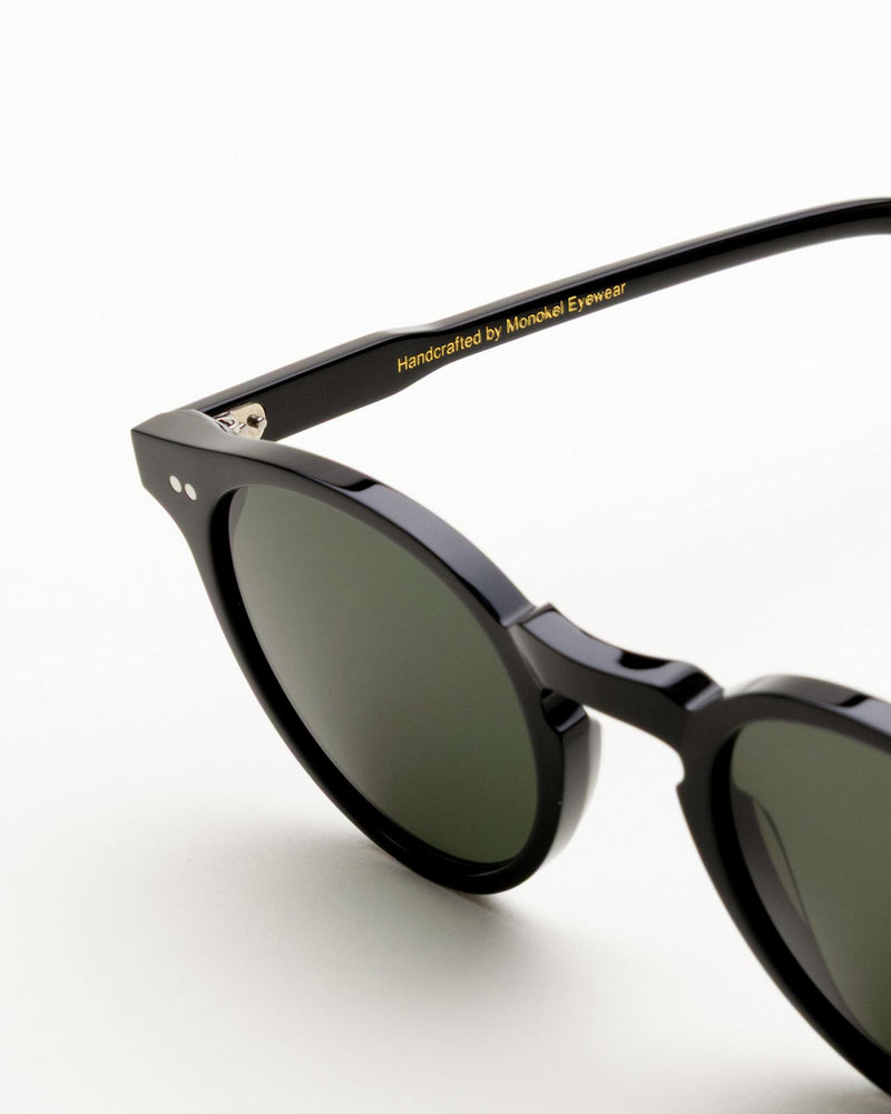 Forest Black - green solid lens