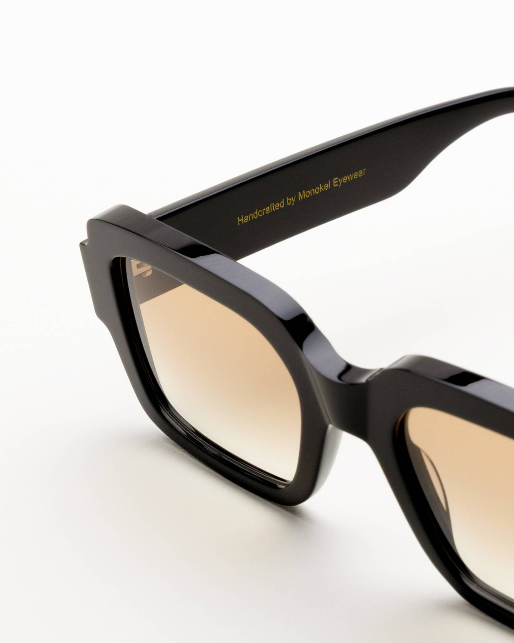 Apollo Black - brown gradient lens – Monokel Eyewear