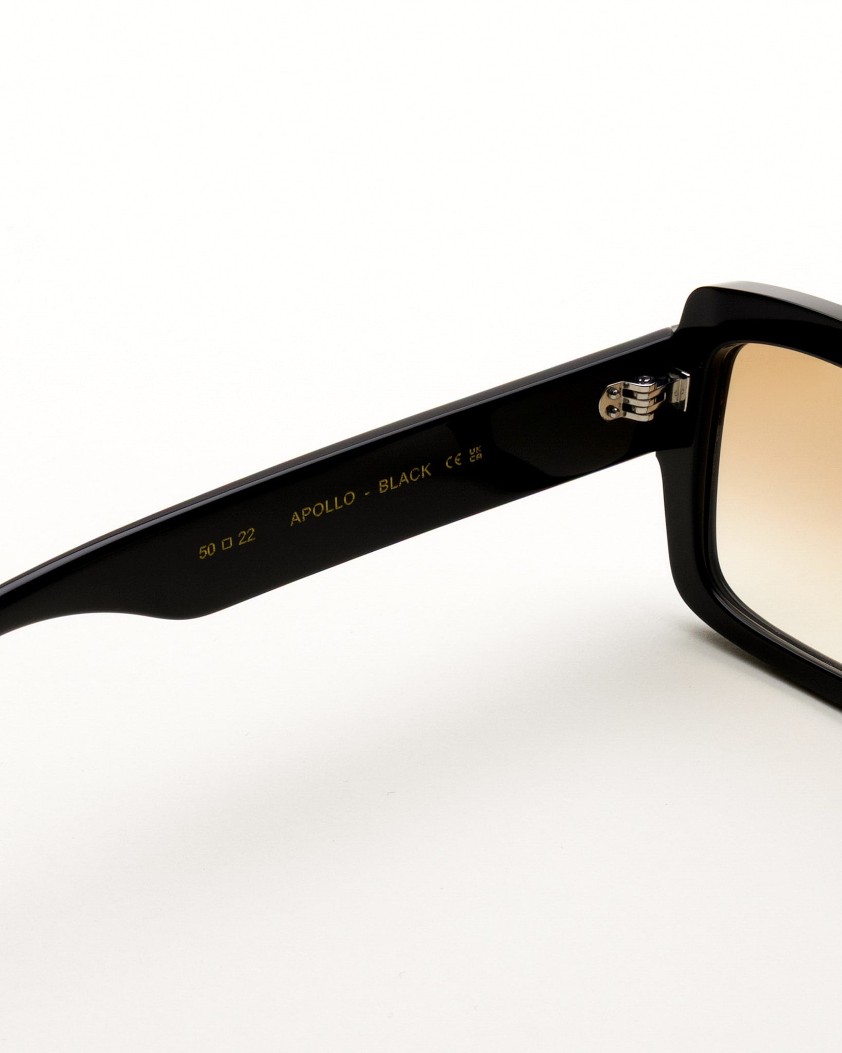 Apollo Black - brown gradient lens – Monokel Eyewear