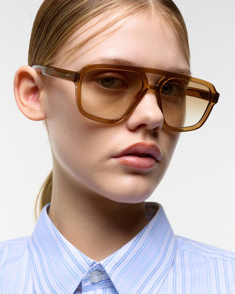 Jet Cola - brown gradient lens