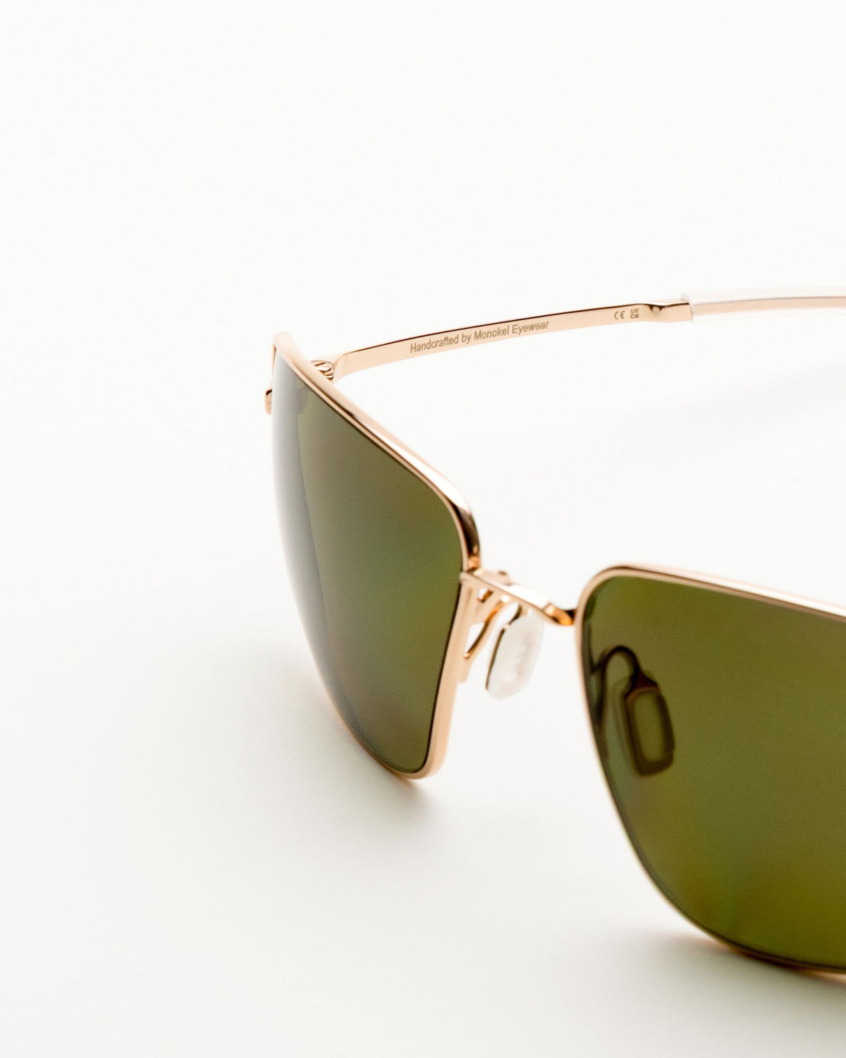 Marathon Gold - green solid polarized lens