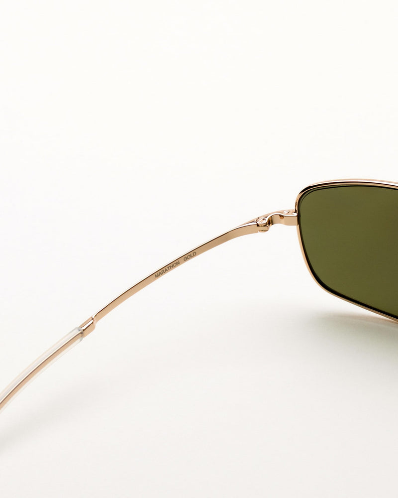Marathon Gold - green solid polarized lens