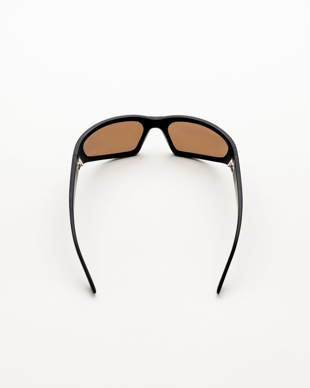 Crow matt Black - brown solid polarized lens