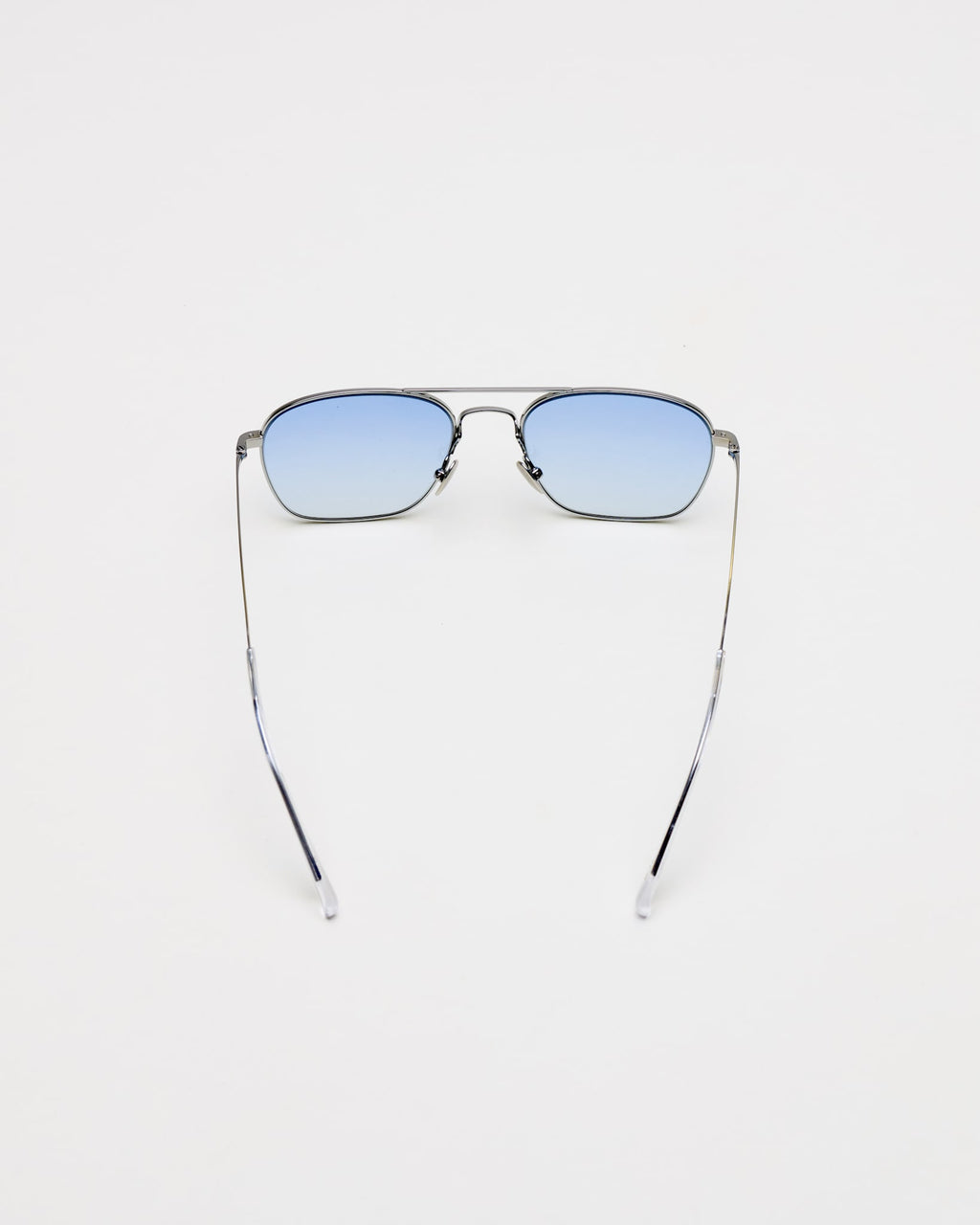 Dion Silver - blue gradient lens