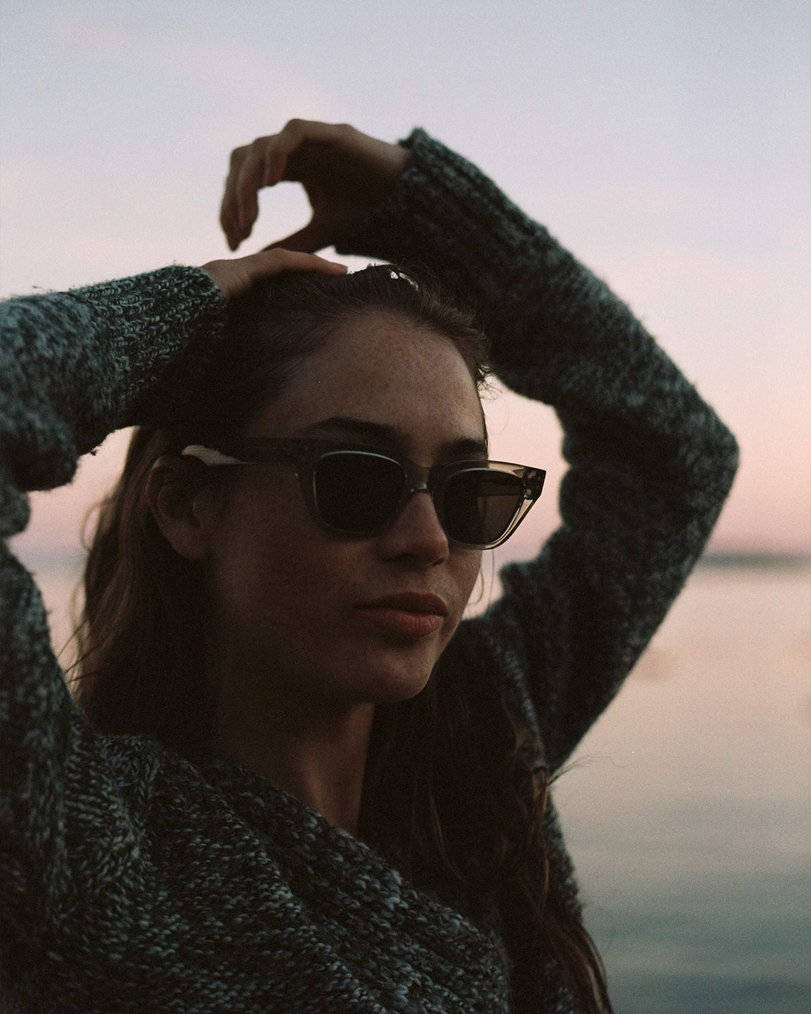 Memphis Grey - grey solid lens