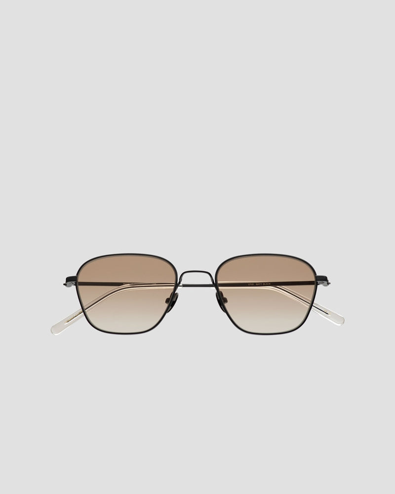 Otis matt Black - brown gradient lens