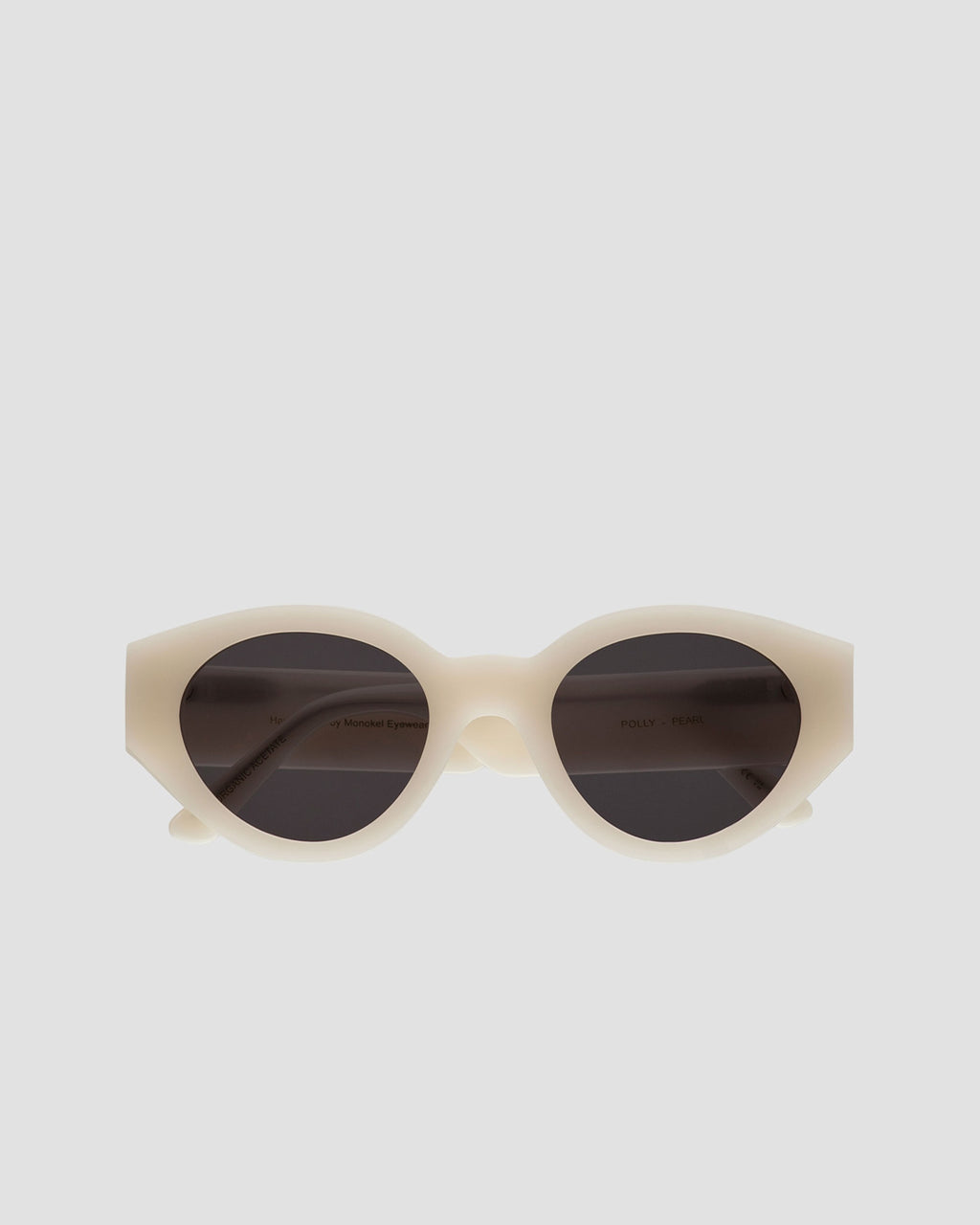 Polly Pearl - grey solid lens