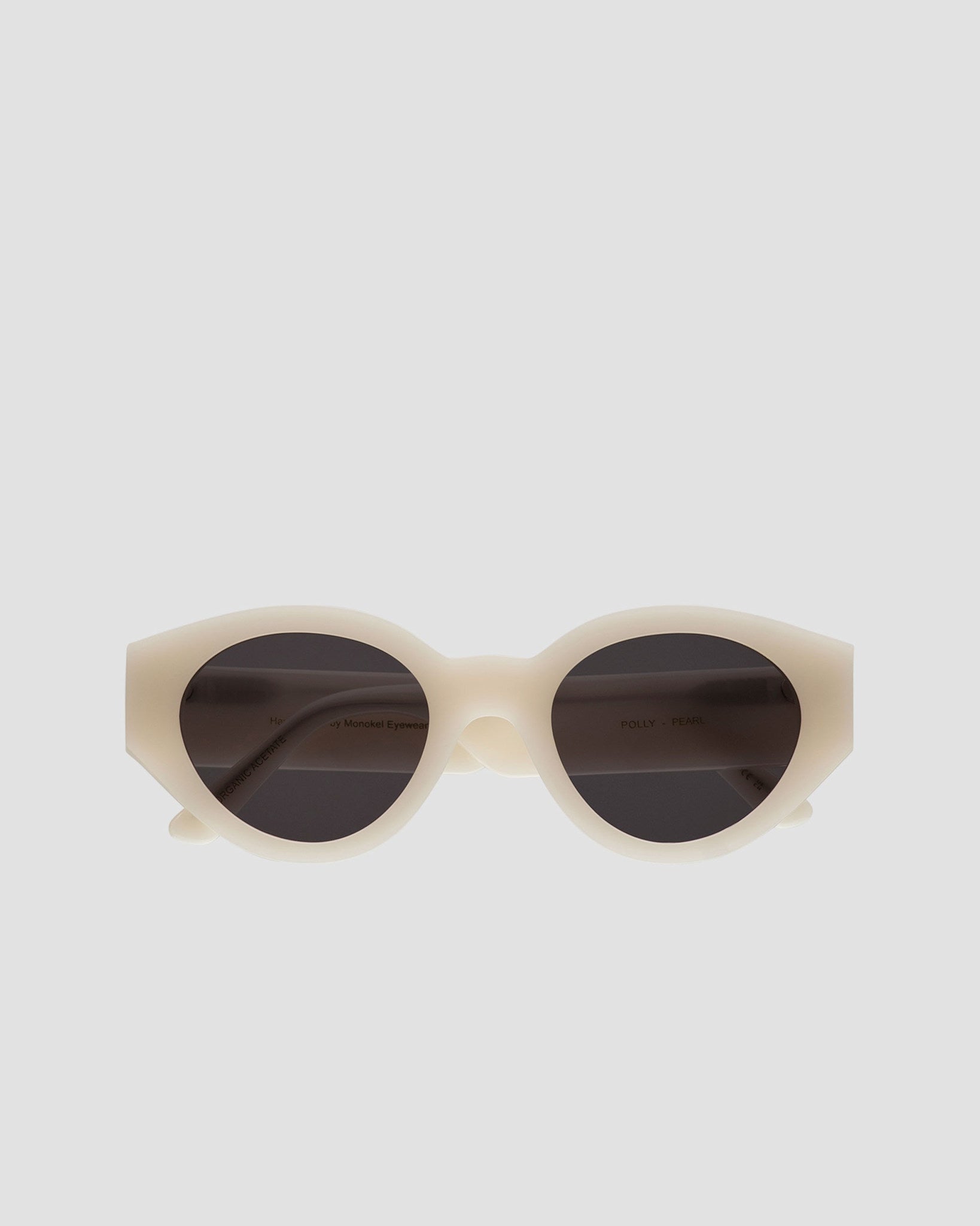 Polly Pearl - grey solid lens