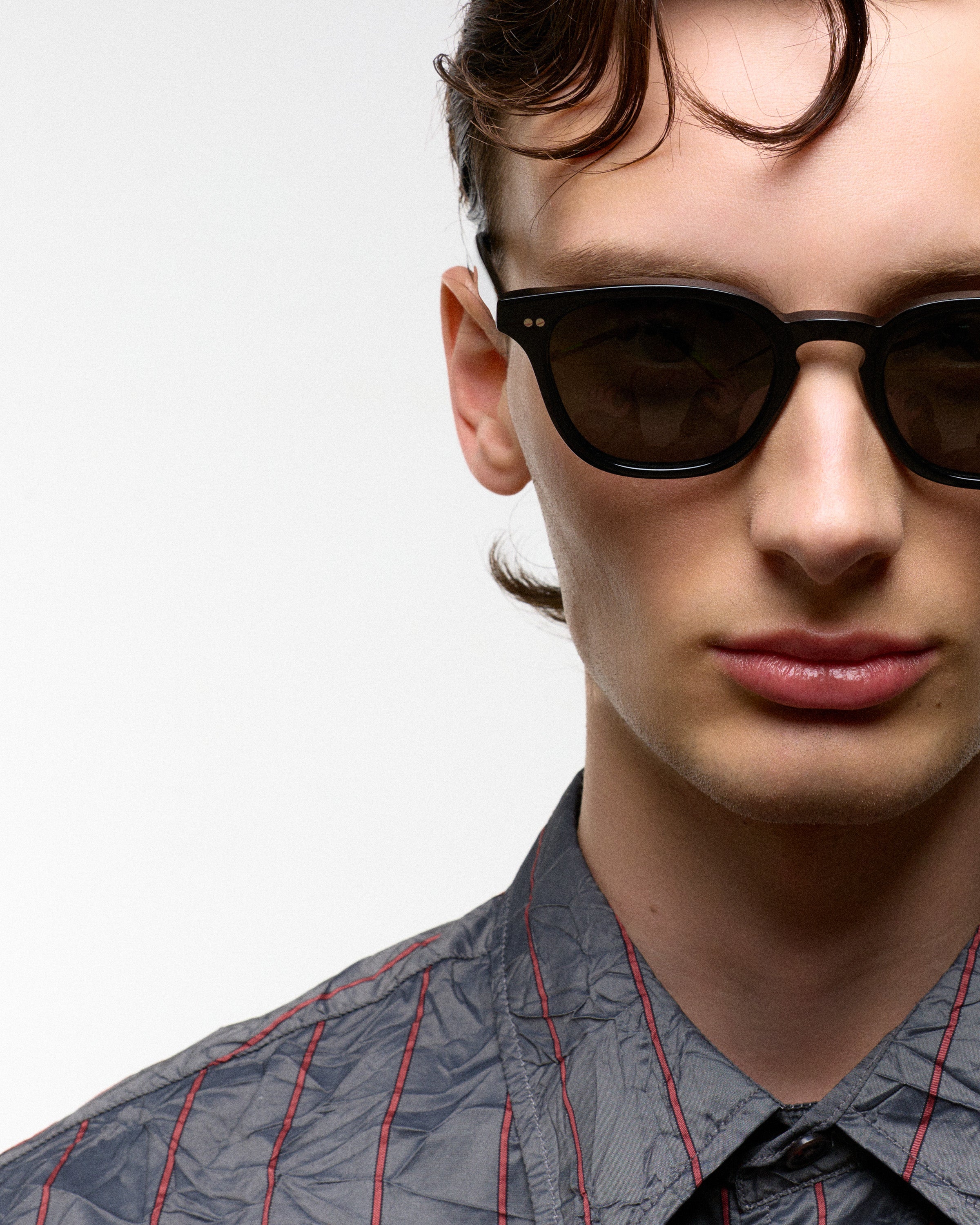 River Chocolate - blue gradient lens – Monokel Eyewear