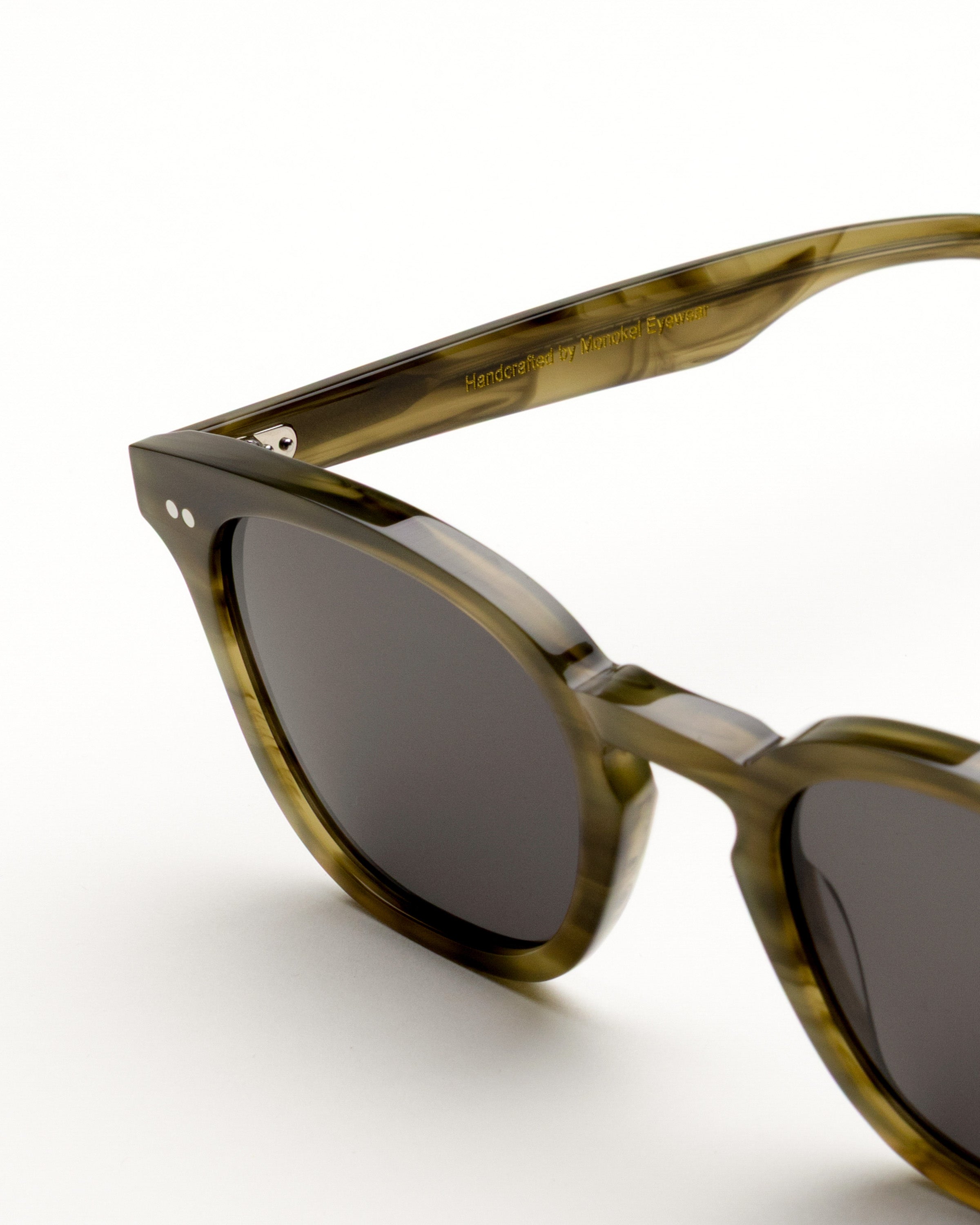 River Grey - grey solid lens – Monokel Eyewear