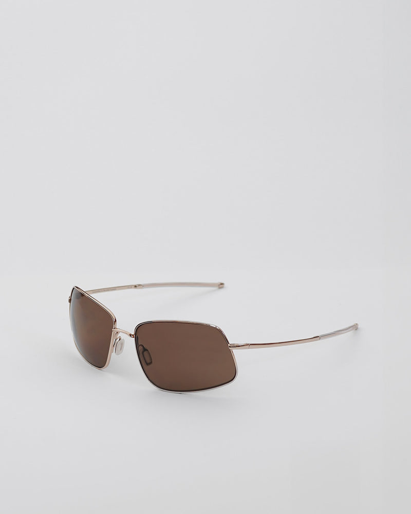 Wave Gold - brown solid polarized lens