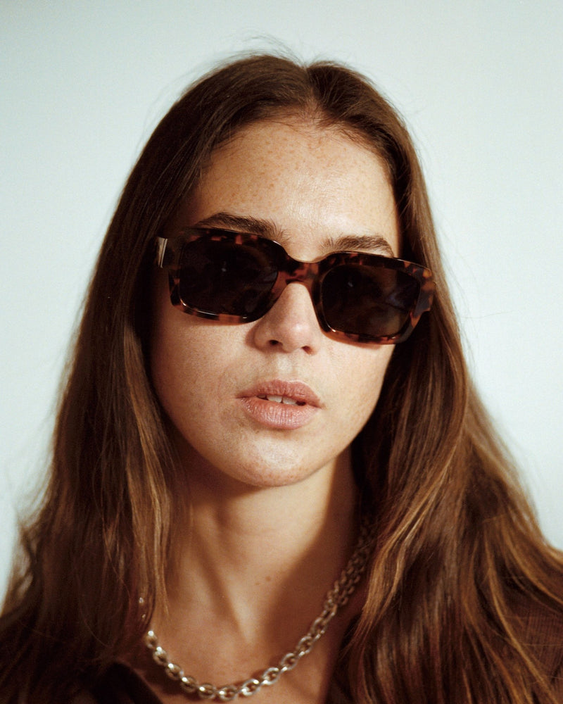 Apollo Havana - grey solid lens