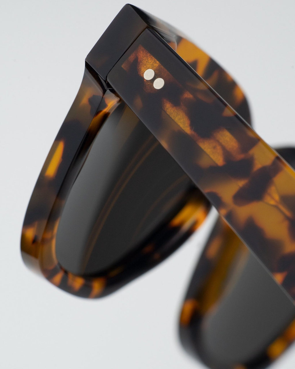Ellis Havana - grey solid lens
